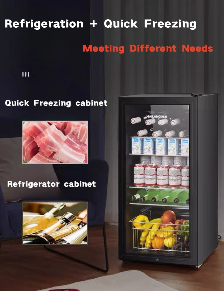 9-Custom Hotel Super Single-Temperature 40L Mini Bar Refrigerators Single Door Cold Storage Wine Room