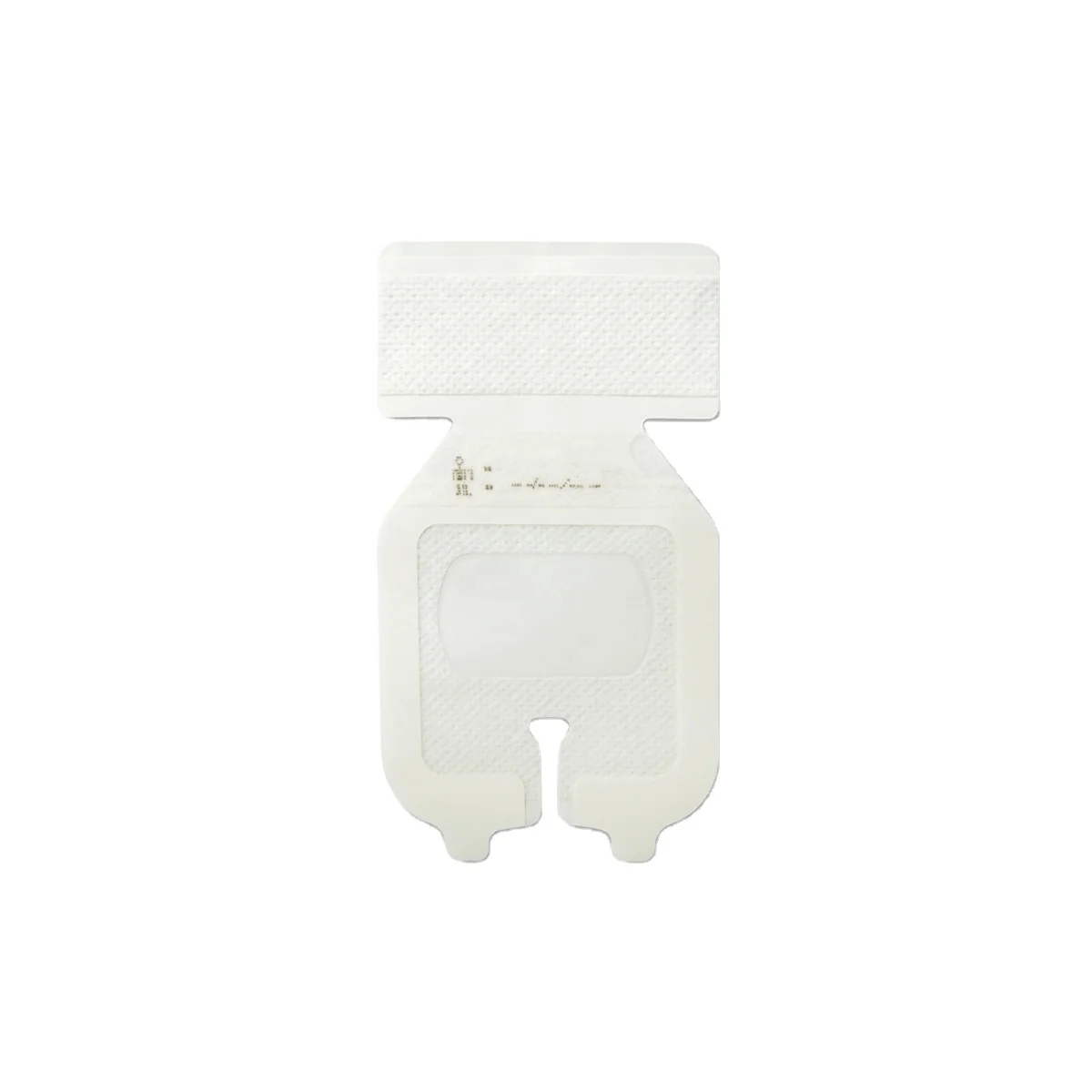 Non Woven Fabric Reinforced Transparent I.V. Dressing Wound Dressing with Notch