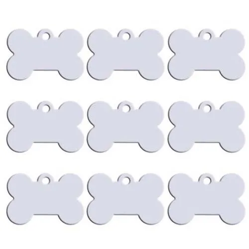 Charm Supplies Personalized Pet Cat Dog ID Tag Collar Accessories Custom Engraved Necklace Chain for Dog Tag Name Products