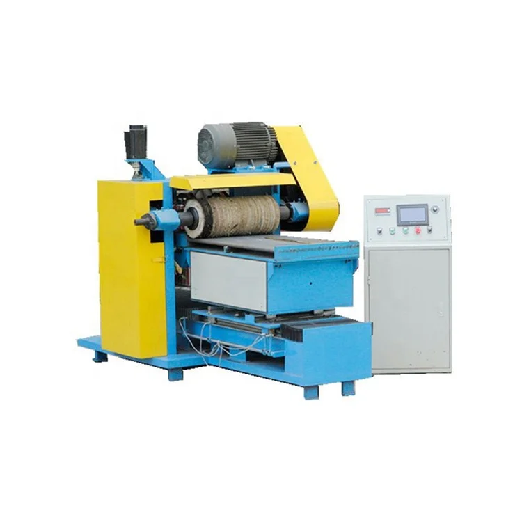 High Efficiency Round Metal Tube Wheel Polishing Machine