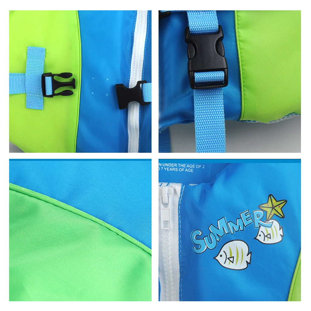 Ready to ship Great for Children to Learn Swimming Kids Neoprene Life Jacket