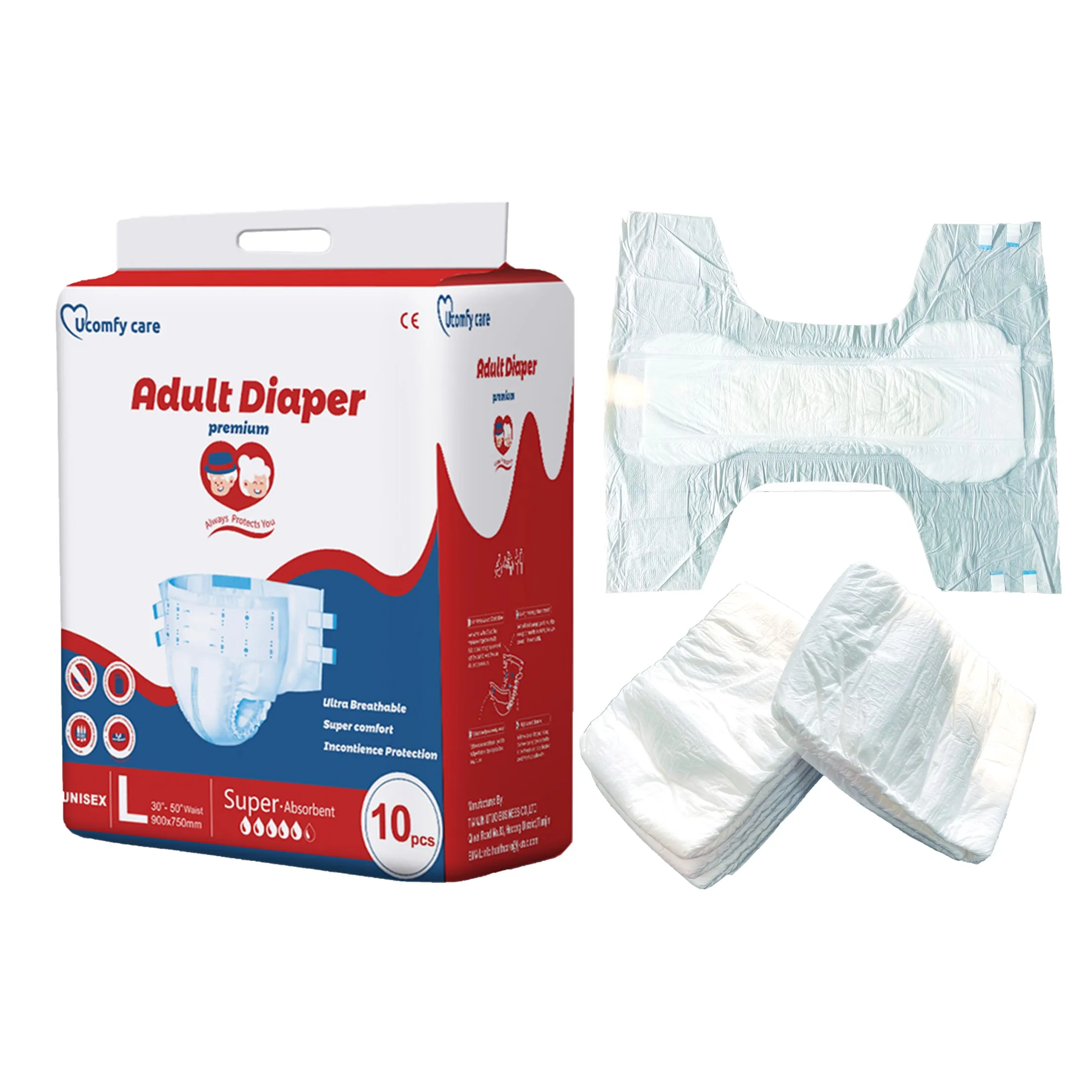 Free sample disposable abdl customized adult diapers