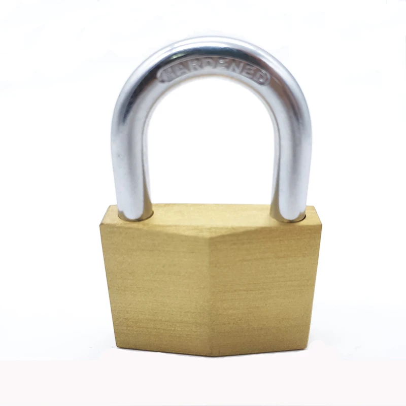Sample Available Cheap Price Outdoor Safety Pad Lock Brass Padlock With Computer Key