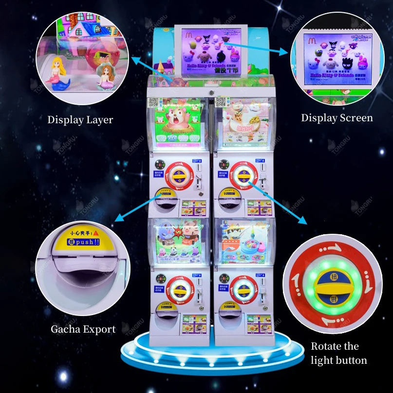 Token gachapon торговый автомат Gashapon витое яйцо игрушечная игра Подарочный Maquina машина