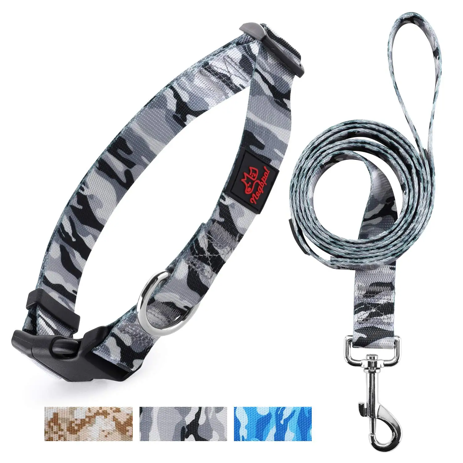 Custom Private Label Dog Collar and Leash Set Designer Fashion Pet Dog Collar and dog leash