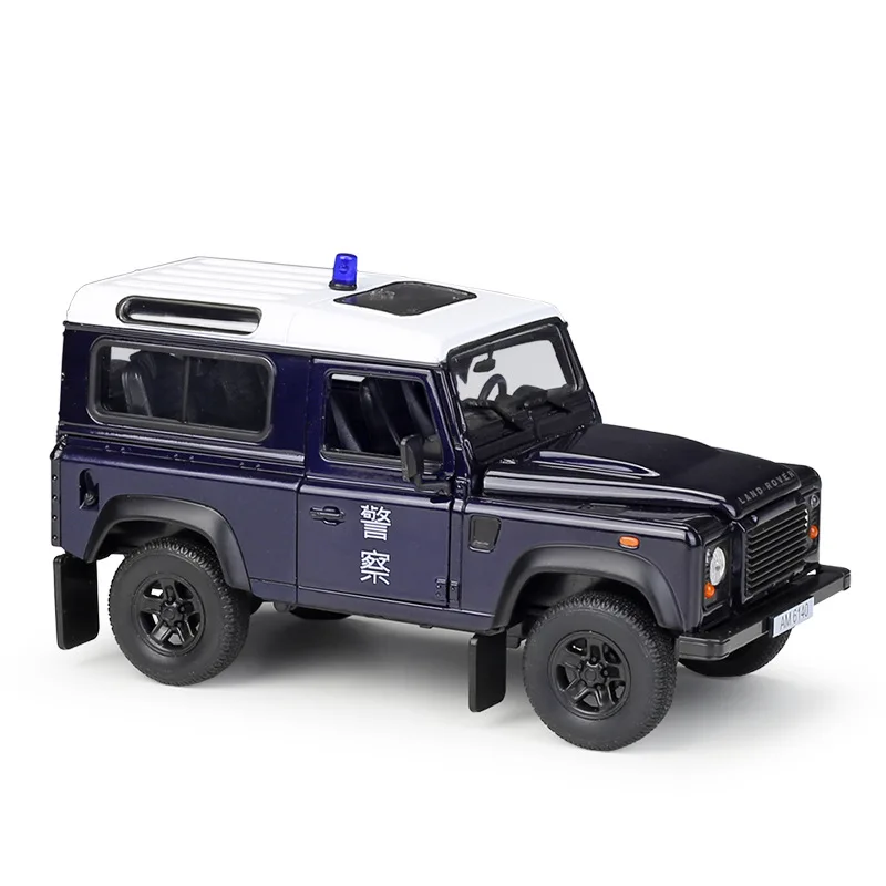 WELLY 1:24 Land Rover Defender Off-Road Vehicle Car Simulated Alloy Car Model Collection Display Gft Toy Wholesale
