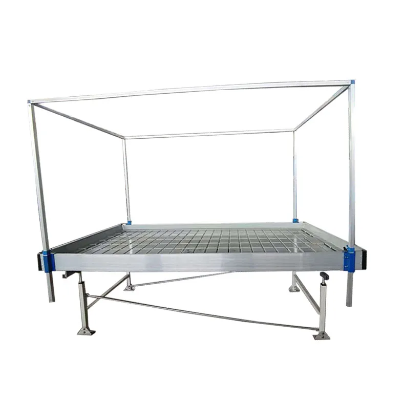 4ft x 8ft Ebb and flow flood tray ABS plastic Tray with Trellis
