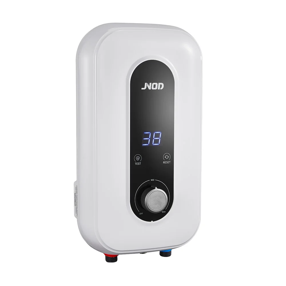 Knob Switch Touch Control ELCB Chauffe Eau Shower Heater Geyser Electric Instant Tankless Hot Water Heater