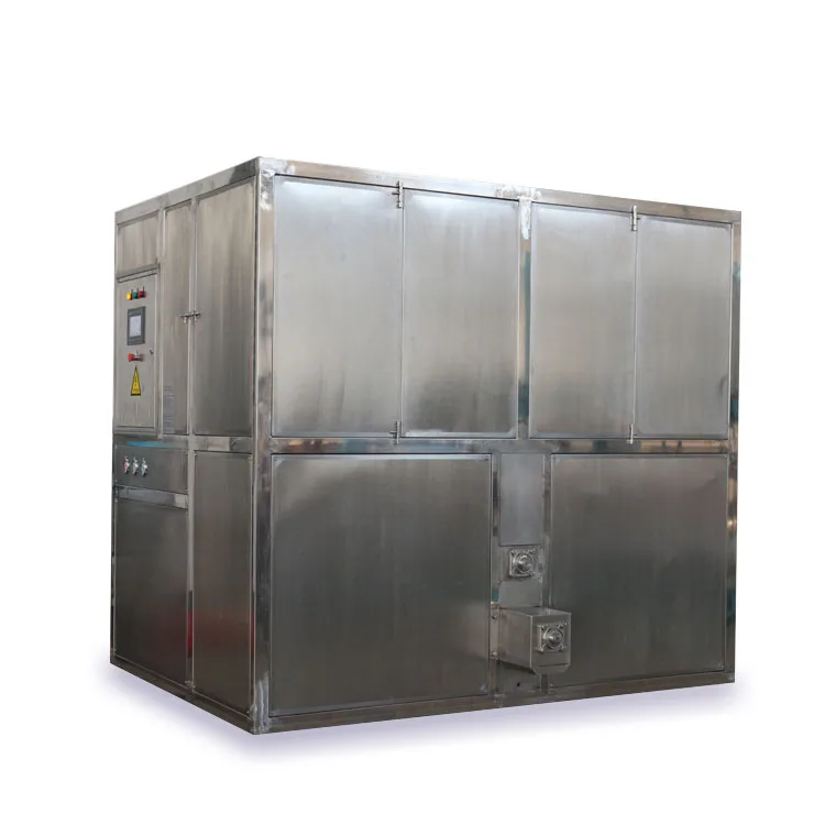 Commercial used high quality 2 Ton ice cube maker making machine for food shop