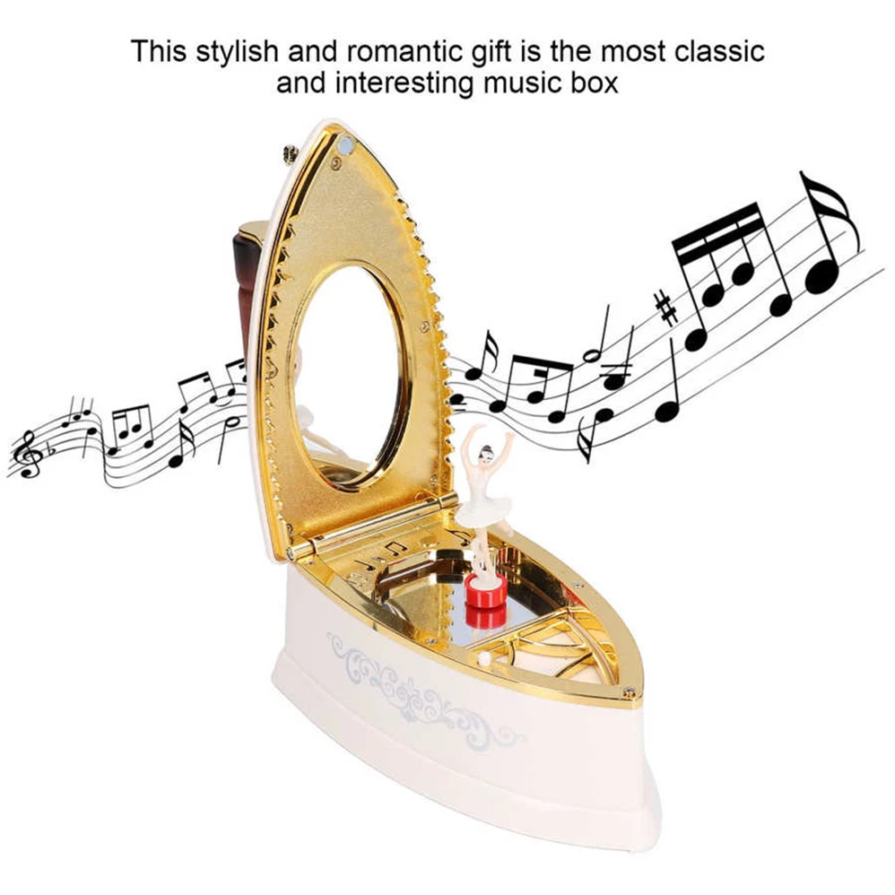 Music Box Sewing Machine Music Box European Crafts Retro Sewing Clockwork Home Crafts Decoration Creative Birthday Gift
