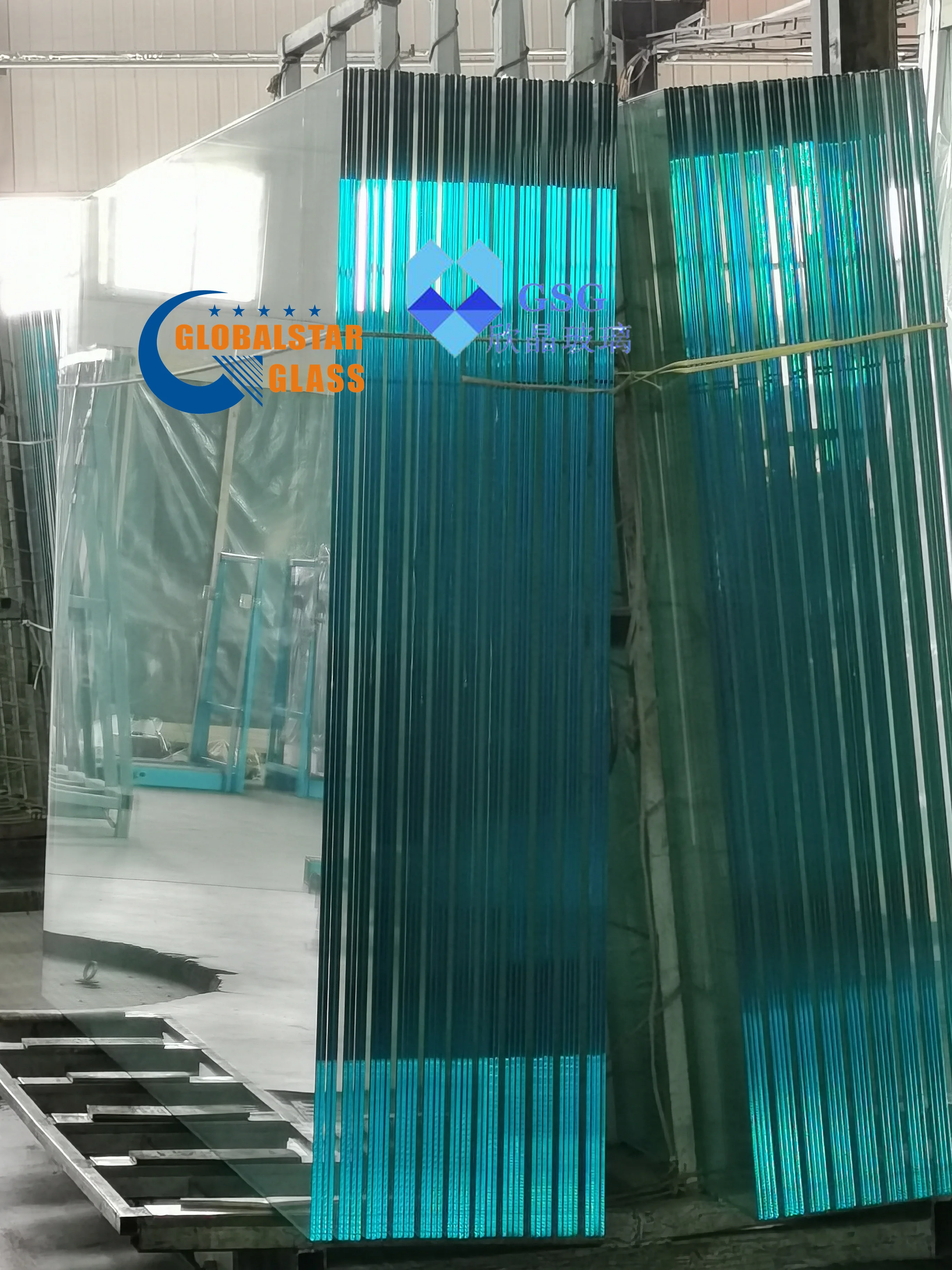 884 Extra Clear Float laminated Glass  for Building Glass