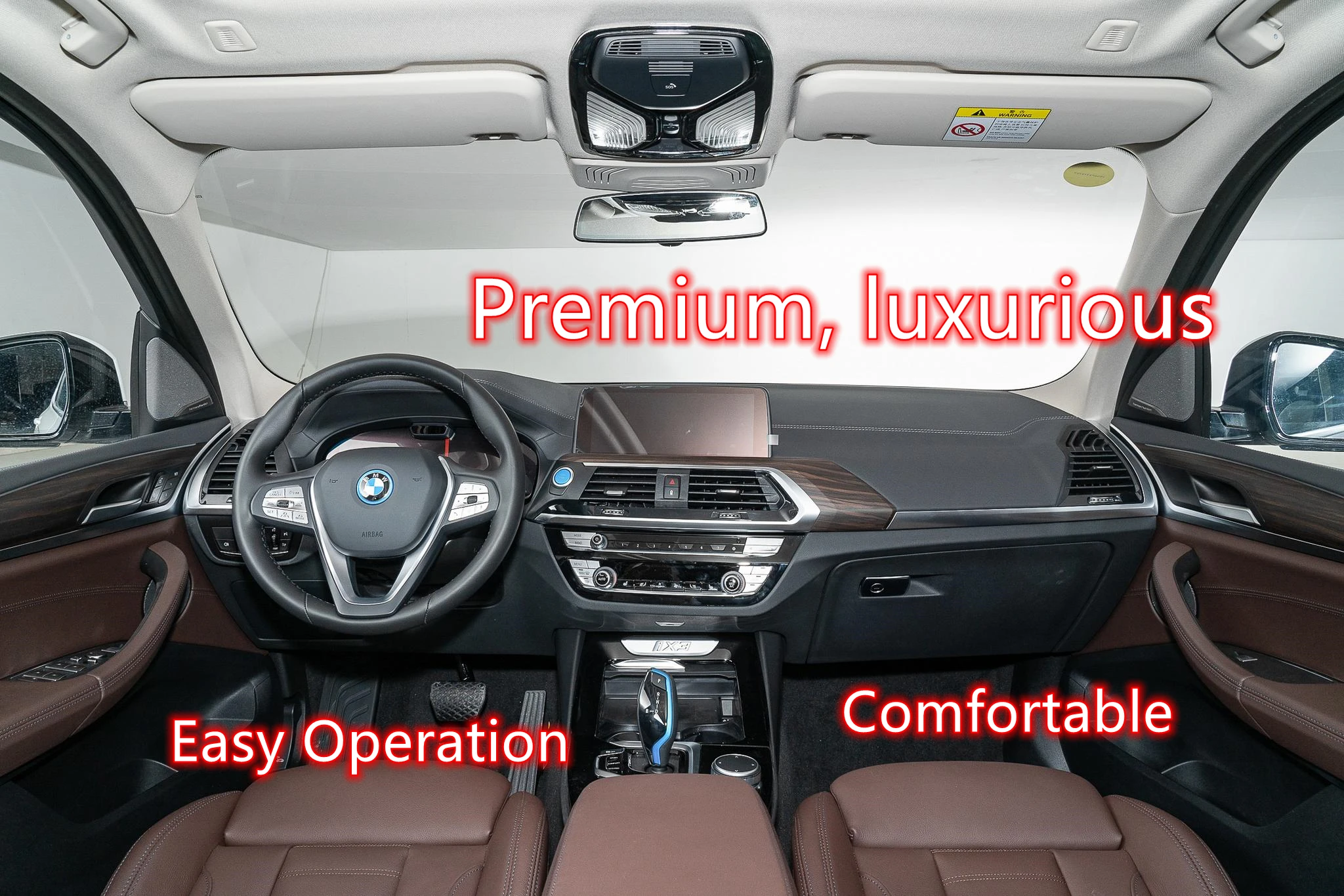 Good quality new energy ev China hot sale long range large space SUV 2022 electric vehicle BMWW IX3 with fast charging