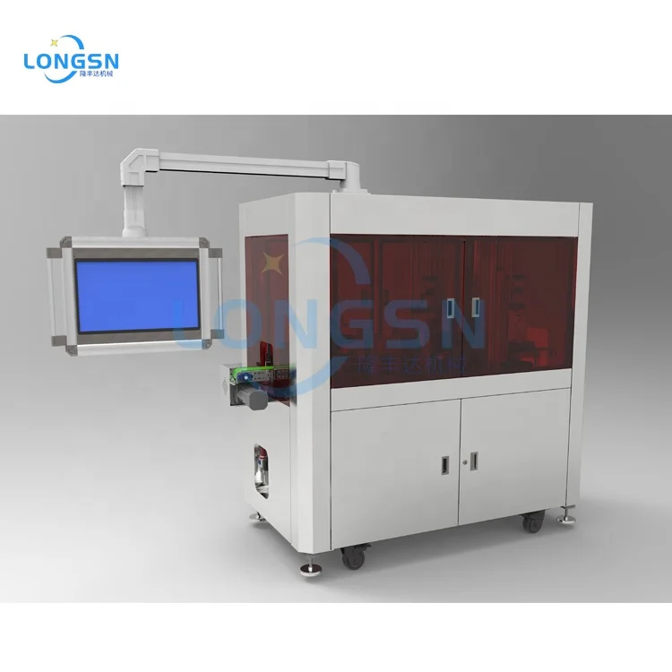 Customize automatic plastic bottle lid visual inspection service cap vision inspection machine system