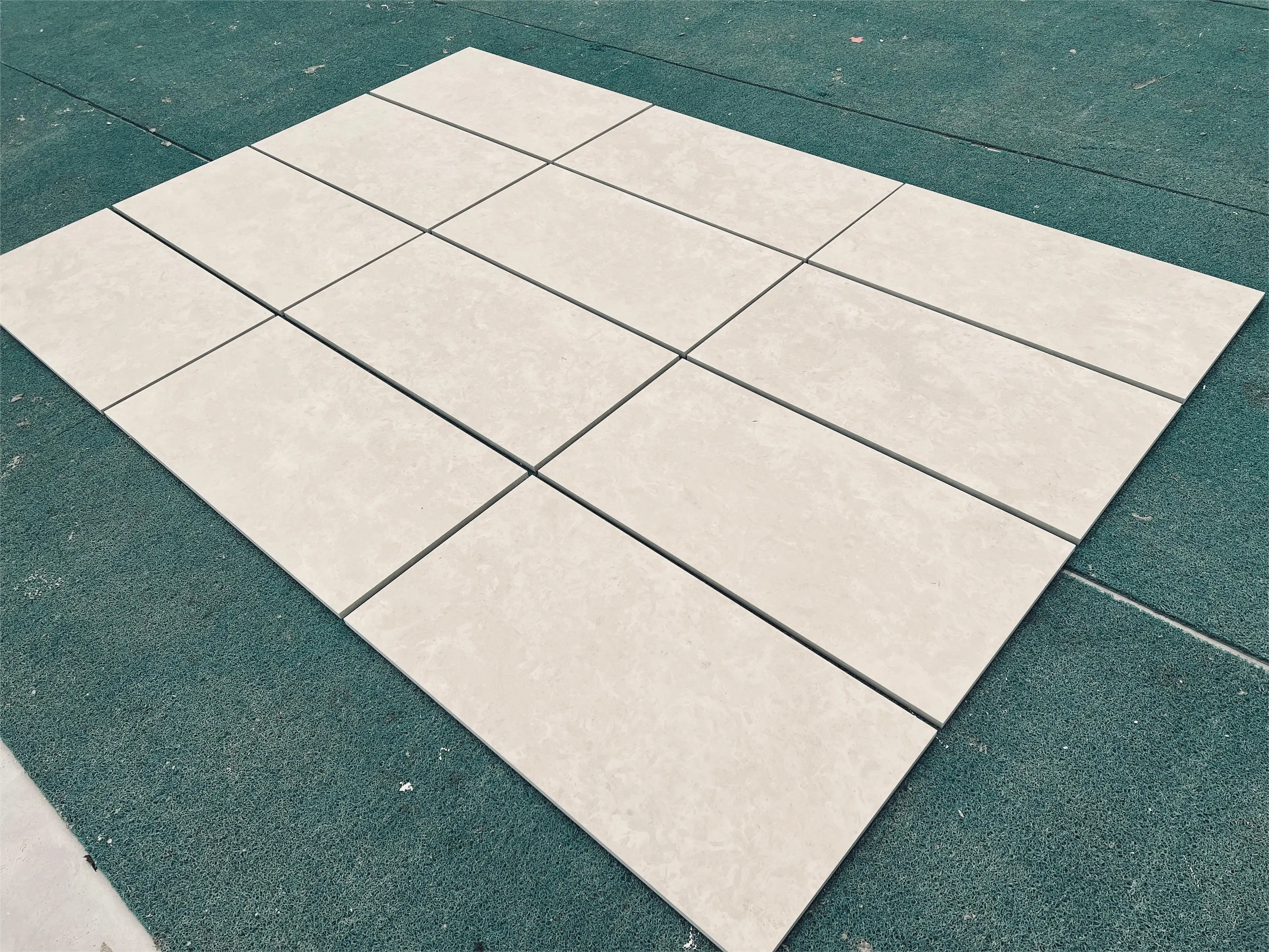 SHIHUI Natural Stone Beige Marble Limestone Tile Gohera Limestone Honed for Villa Exterior and Interior Floor Paving Use