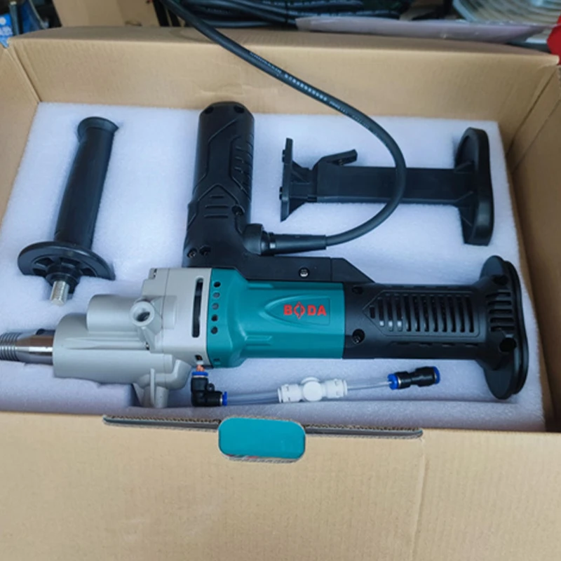 BODA DW1-218 Brushless Concrete Core Drill For Brick,Block,And Stone 220v Wet/Dry Diamond Core Drilling Rig