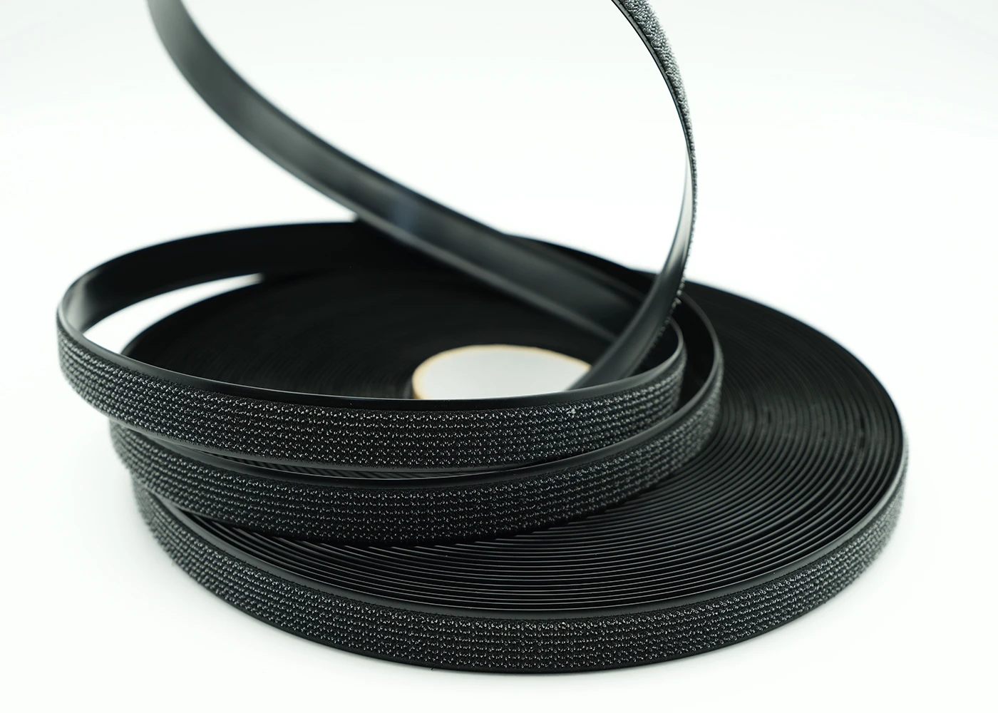 Eco Friendly PUR Adhesive ABS Slot Hook Loop Fastener Strips For Mop And Funiture