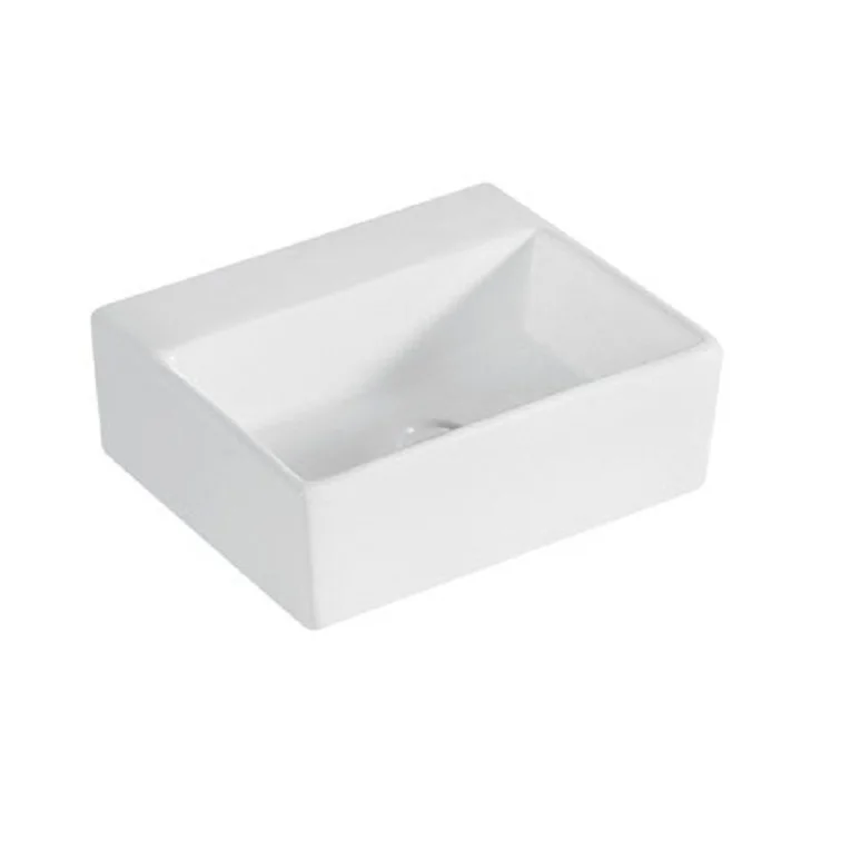 Modern Simple Ceramics Wall hung Lavabo Bathroom Sink Wash Hand Basin For Australia