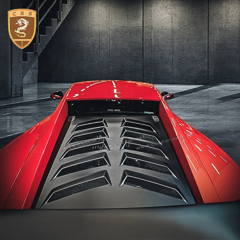 ST стиль автомобиля капот крышка для Lambo Gallardo LP550 LP560 LP570 капот Чехлы мангала