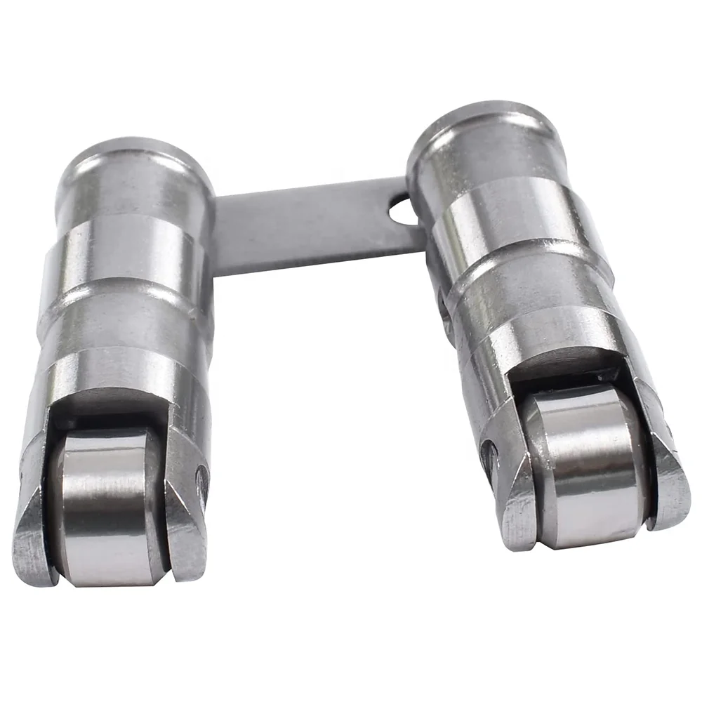 Retrofit Hydraulic Roller Lifters 8 Pairs with Link Bar Small Block for Chevy SBC 350 265-400 V8