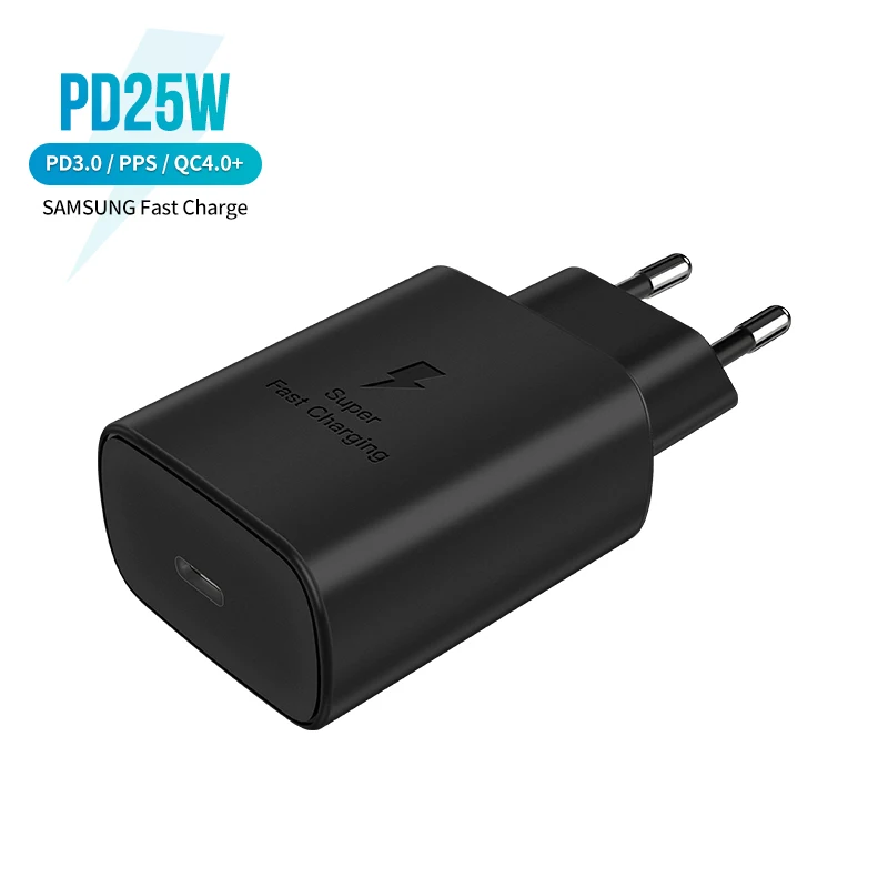 PD 25W EU US Portable Mini Wall Charger Quick Charging For XiaoMi Huawei iPhone