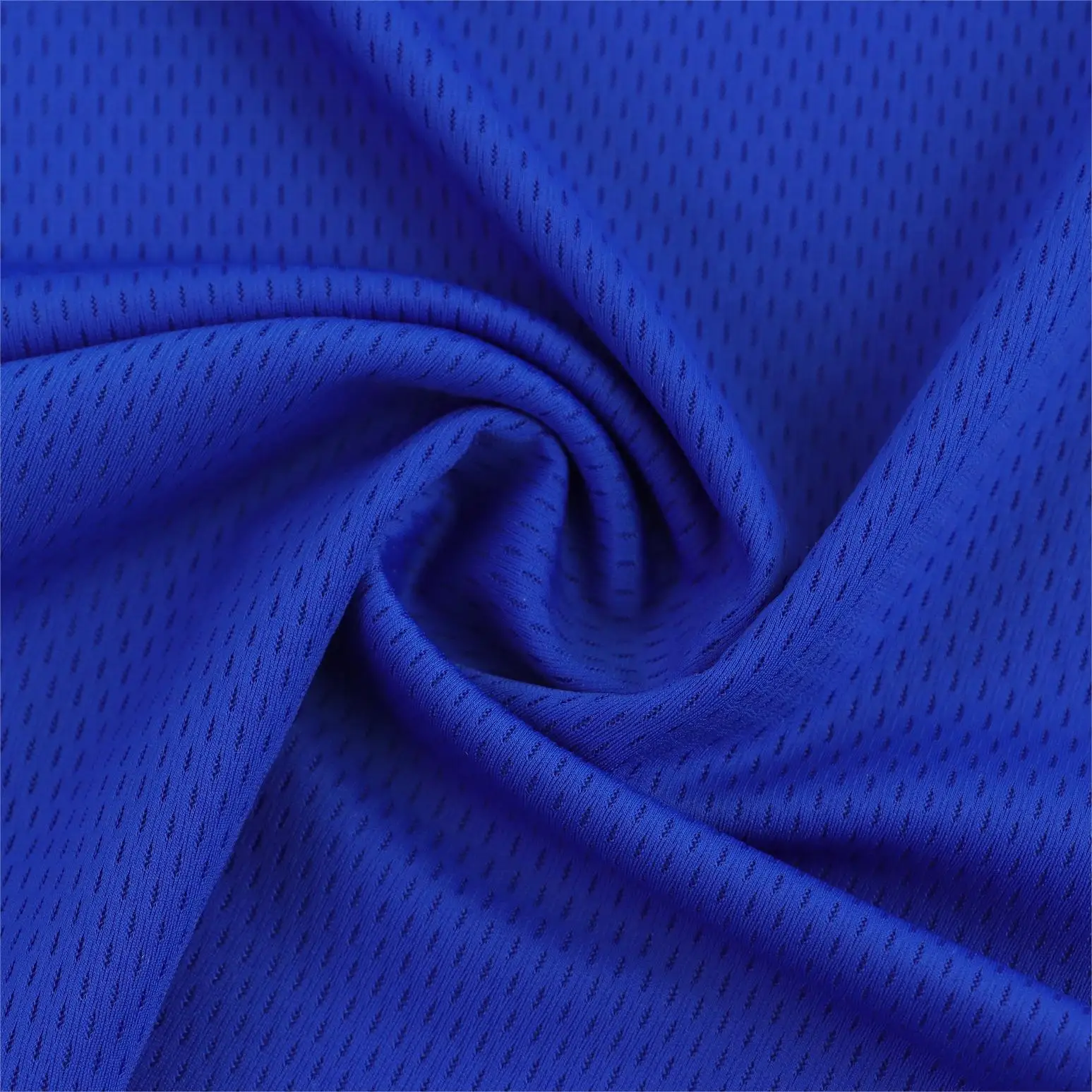 High Elastic Eyelet 160gsm Mesh 95%Nylon 5%Spandex Stretch Knit Jacquard Fabric for Sports T-Shirts and Pants