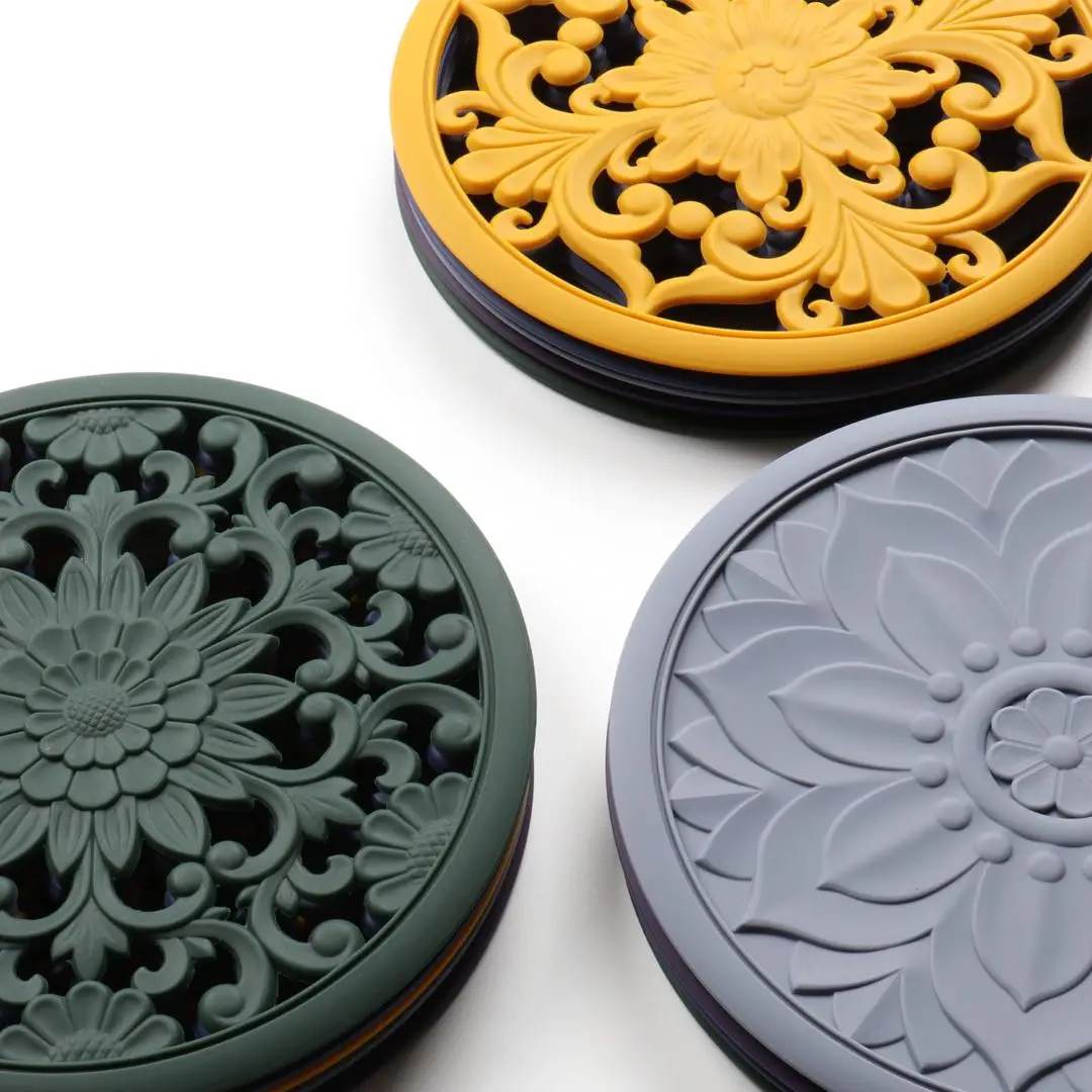 Heat Resistant Drying Mat Dish Pad Food Grade Silicone Mat Can Be Customized Best Choice Silicone