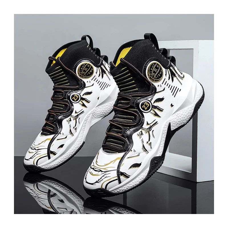 Girls Purple Basketball Shoes School Woman Training Sneakers Comfortable Wholesale Man High Top Running Shoes for Big Kid Boys