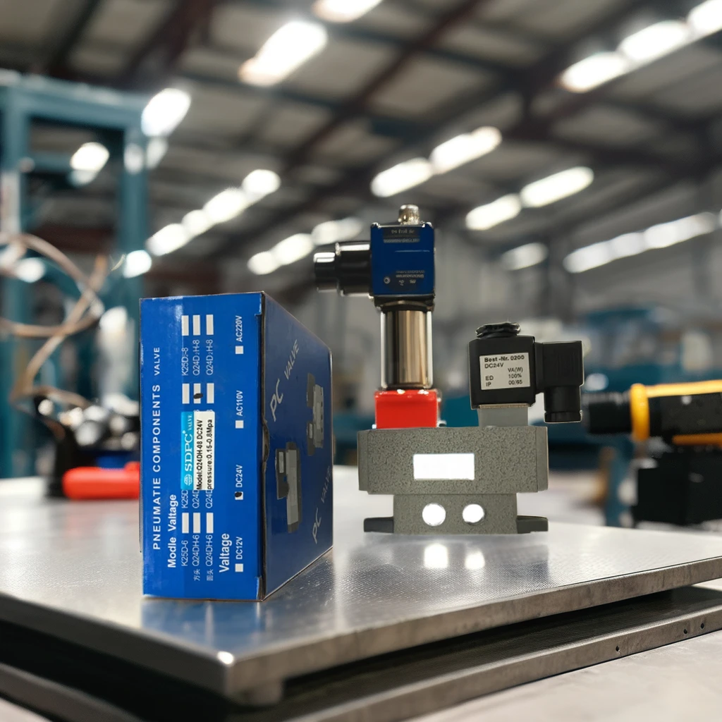 SDPC Q24DH-08 DC24V Solenoid Valve for CNC Machine Usage