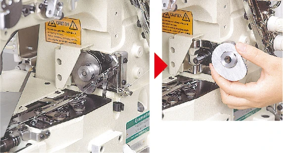 High Quality  Yamato VG-8 series Multi Module Cylinder Bed Interlock Sewing Machine with Active Thread Control