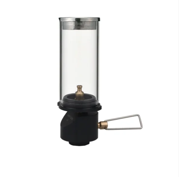 Outdoor portable gas mantle lamp camp light desk atmosphere dreamlike lantern adjustable gas lamp