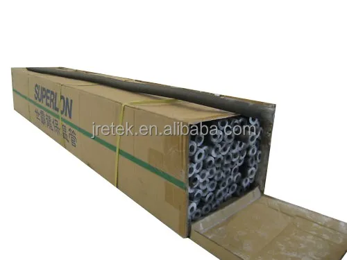 HVACR Spare Part Toplon Flex  Fire-resistance Rubber Foam Thermal Insulation Tube Pipe for Air Conditioner