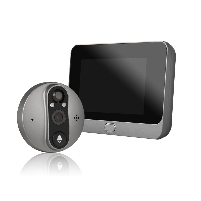 Smart Home Video Door Phone Inch Intercom System HD Screen Monitor security Doorbell Night Vision Kit Color