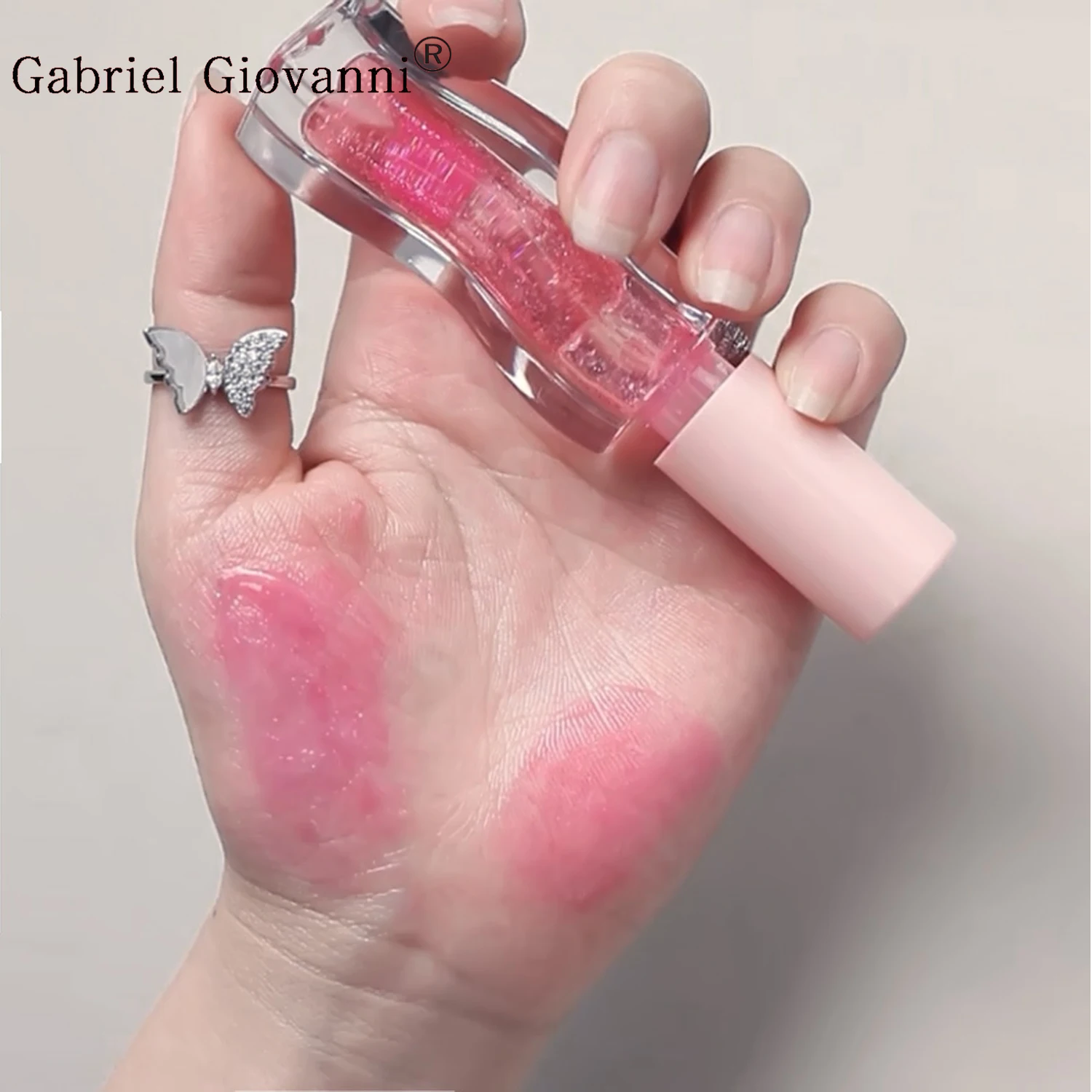 Wholesale Private Label Custom High Quality HP Color Changing Vegan Watermelon Glossy Plumper Lip Gloss Oil Vendor