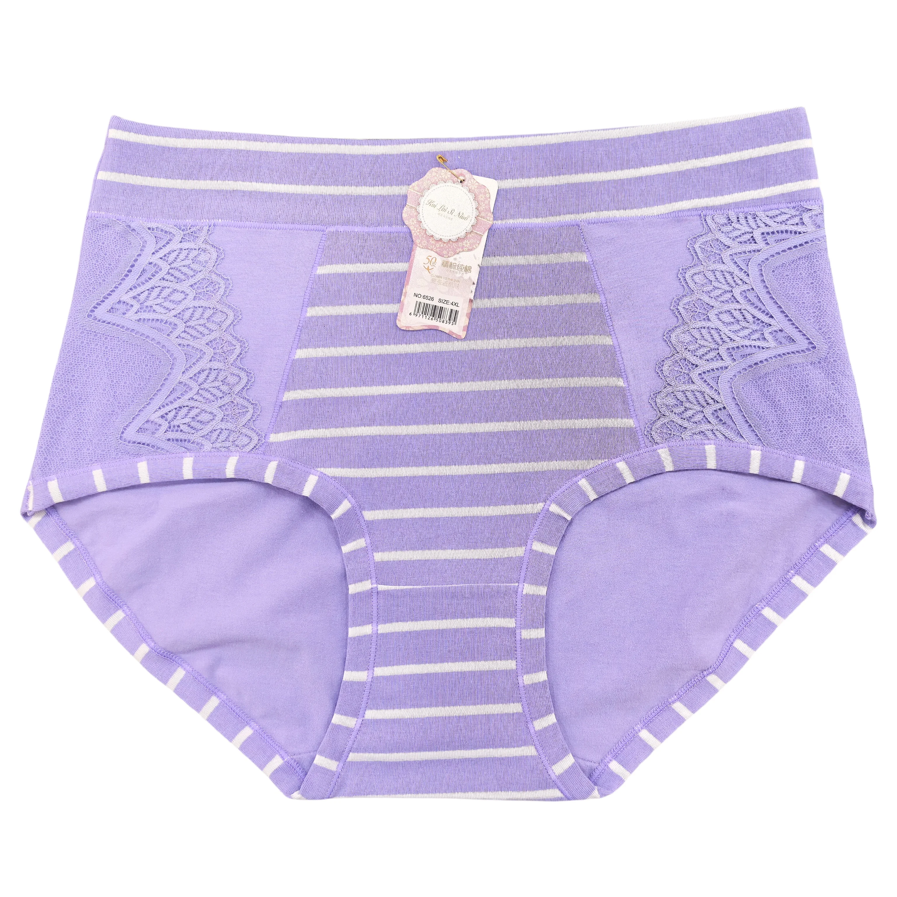 Best Selling Wholesale Price Women Cotton Fashionable Plus Size Panties Underwear Cotton Ladies Lingerie Panties
