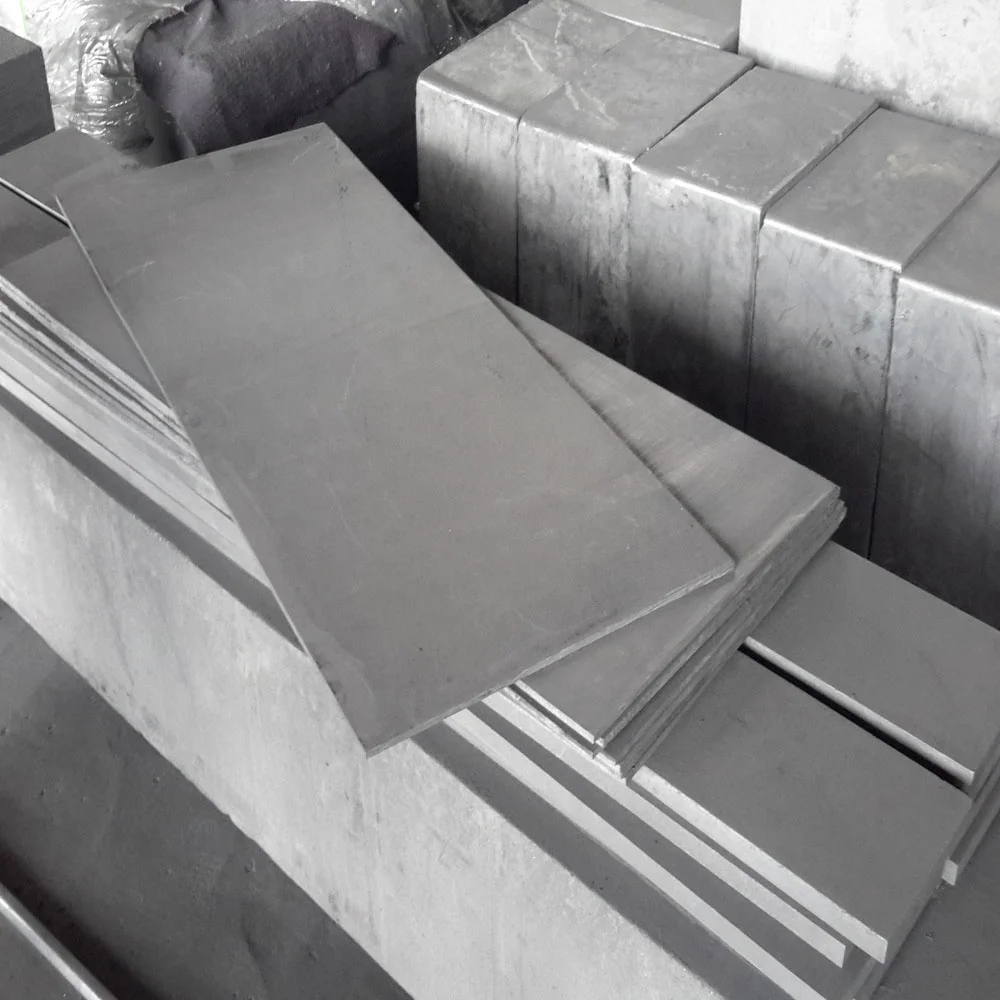 high purity high density low ash content graphite plate for aluminum products as baffle