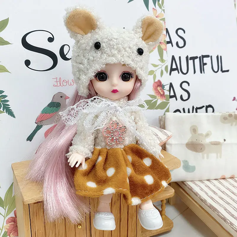 Kawaii хорошее качество милые реалистичные маленькие куклы для маленьких девочек подарок новый дизайн кукла BJD больше стилей на выбор 5.