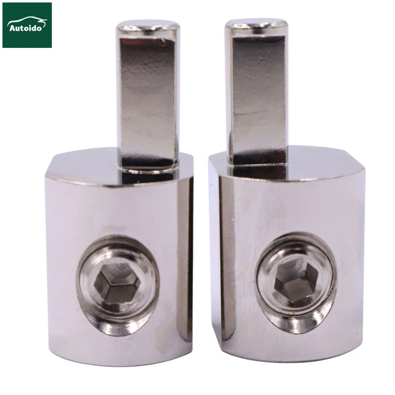 1 Pair 0 Input Adapter Ground Amp Input Reducer Car Audio Reducer Amp Wiring Kit 1/0 Gauge to 4 Gauge Wire Reducer Kits