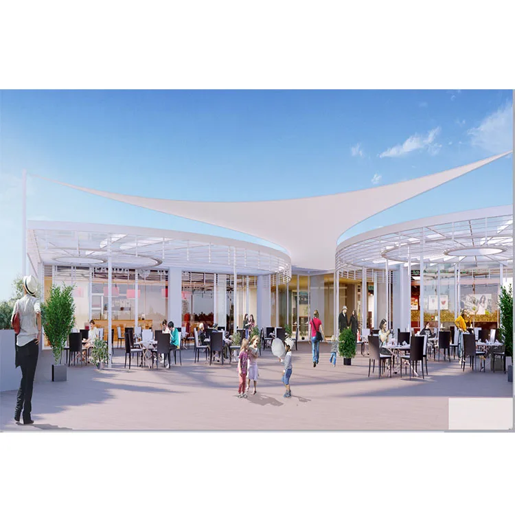 1100g/sqm PVDF Building Membrane Cover Material Membrane Roof Cover Shelter for Backyard