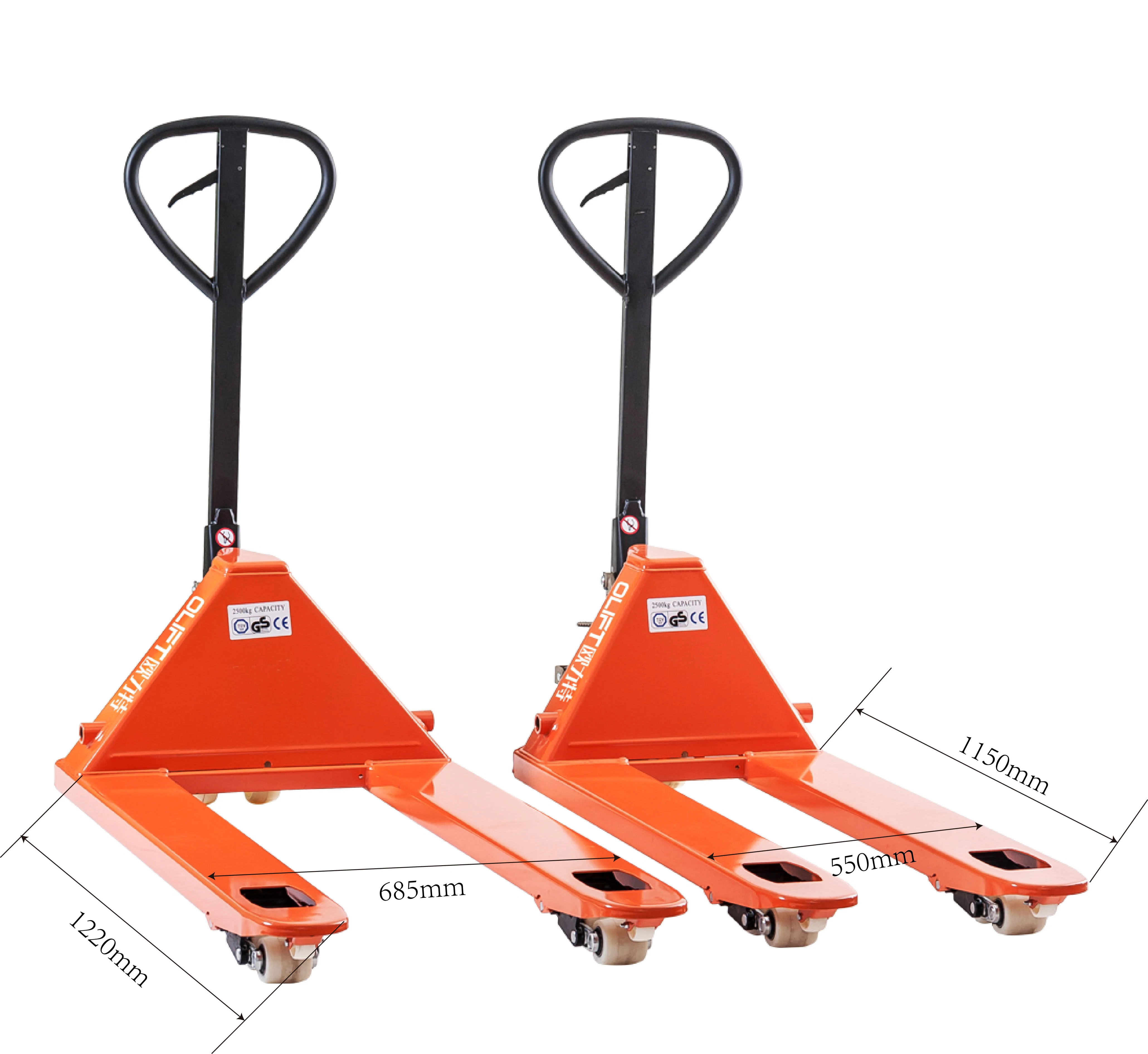 Olift гидравлические тележки ручной выдвижной чемодан на колесиках для ручной гидравлический насос Джек Nulon колеса ручной вилочный погрузчик