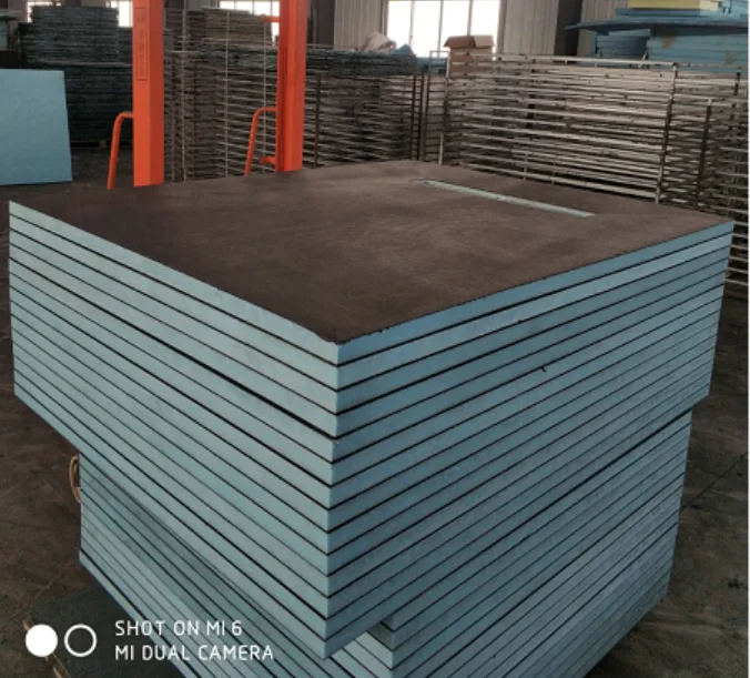 XPS foam Insulation board factory  cement back board  Europe and NA 6/10mm thick