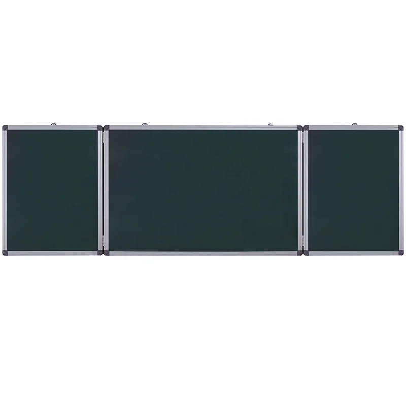 Folding school green board magnet whiteboard chalk school writing board