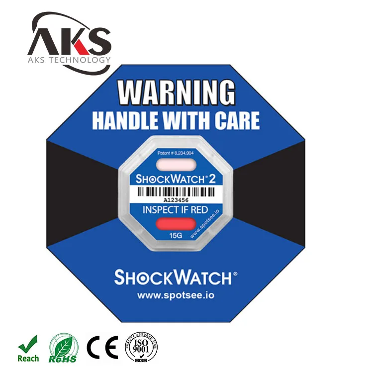 Shockwatch Shock Proof  Label Original Impact Indicator Shipping Warning Labels in Stock