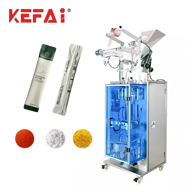 Automatic Small Food Milk Coffee Cocoa Seasoning Powder Filling Packing Machine Price Round Corner Stick Sachet Packing Machine