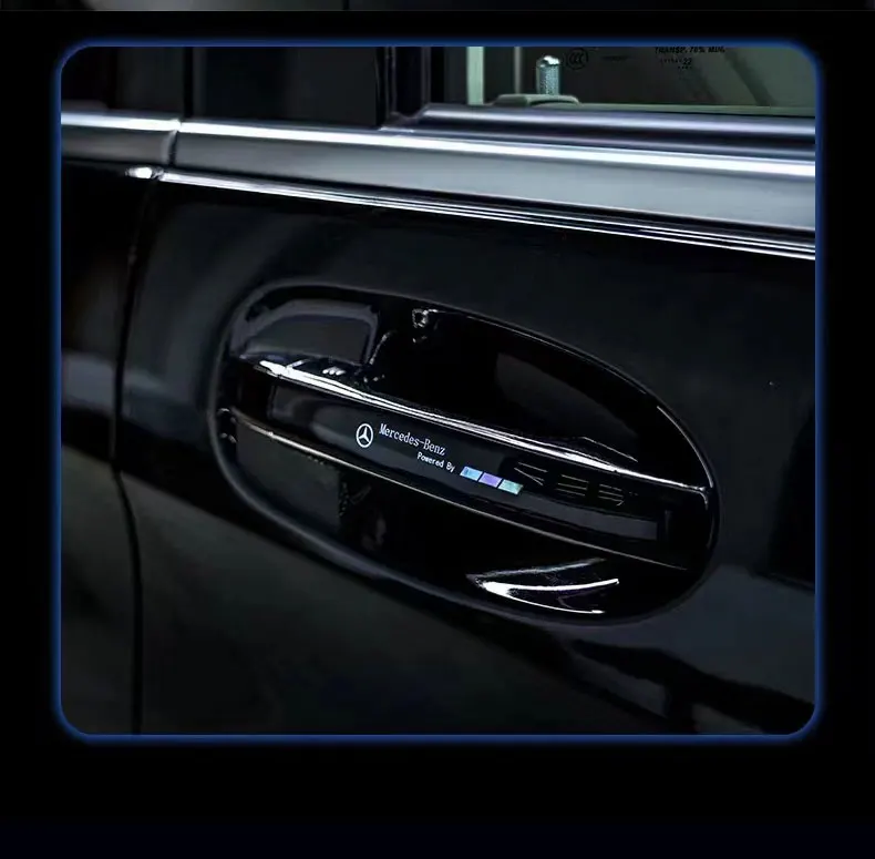 keyless smart entry system comfortable entry induction door handle LCD touch screen door handle for Mercedes-Benz
