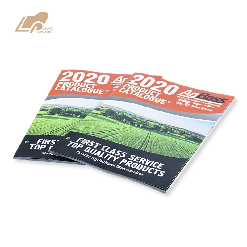 Пользовательский Каталог товаров рекламный журнал брошюра печать руководства