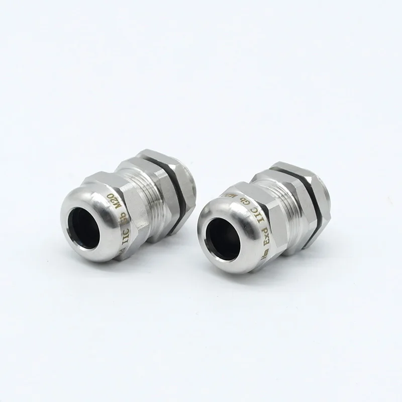 Manufacturer Supply Ip68 Waterproof Conduit Connector Stainless Steel Explosion Proof Cable Gland