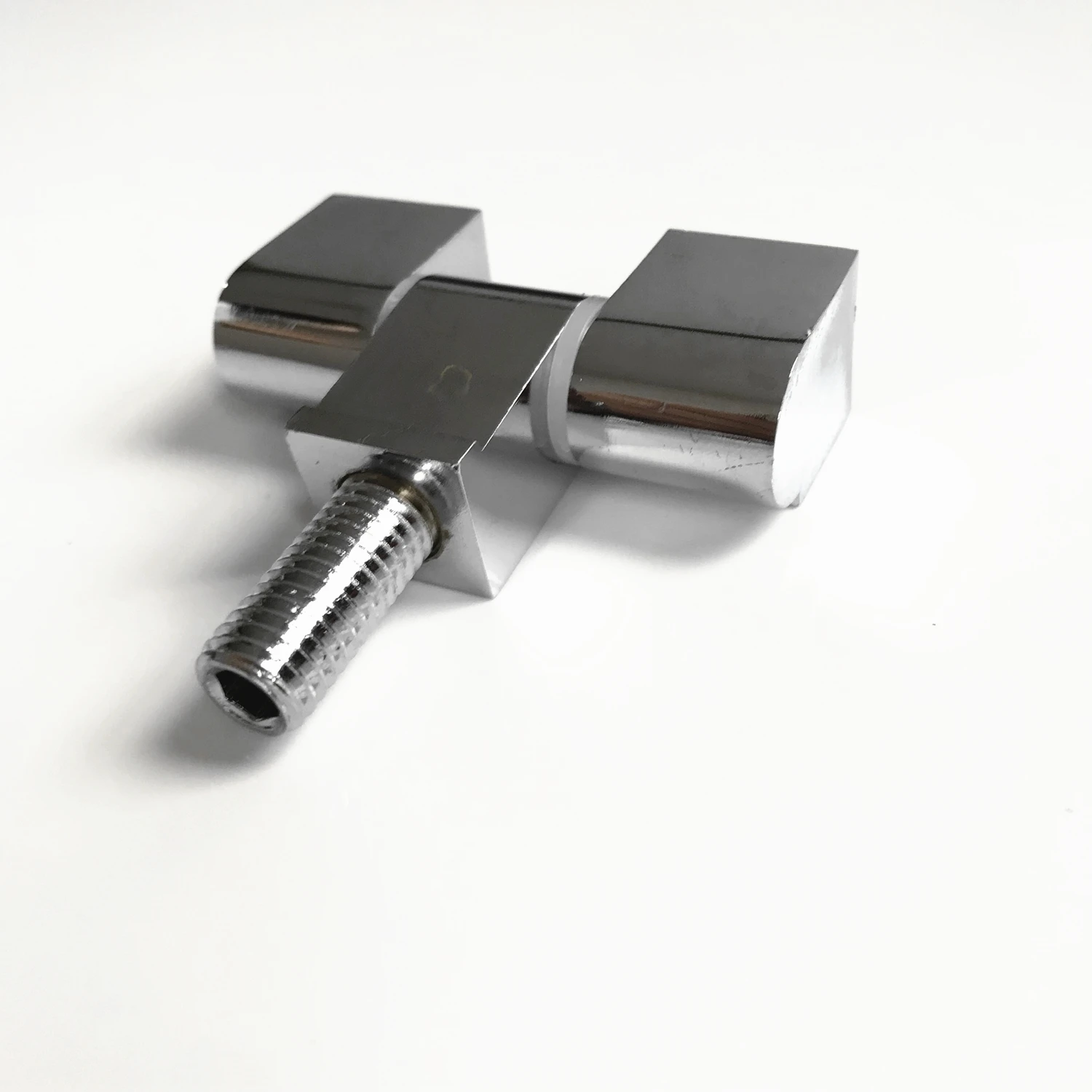  Bright chrome plating steel door hinges used on metal cabinet doors or windows