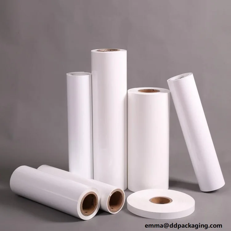 50micron Matte Opaque White PET Polyester Mylar Film Mylar Tape For Cable Insulation