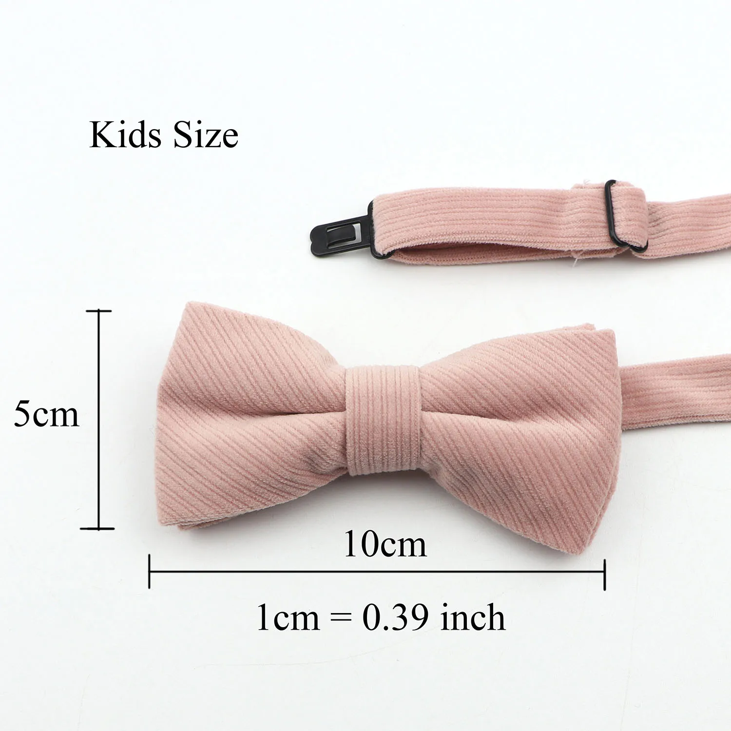 Solid Color Child Bow Tie Polyester Cotton Classic Colorful Navy Green Yellow Butterfly Bowtie For Boys Girls Wedding Party