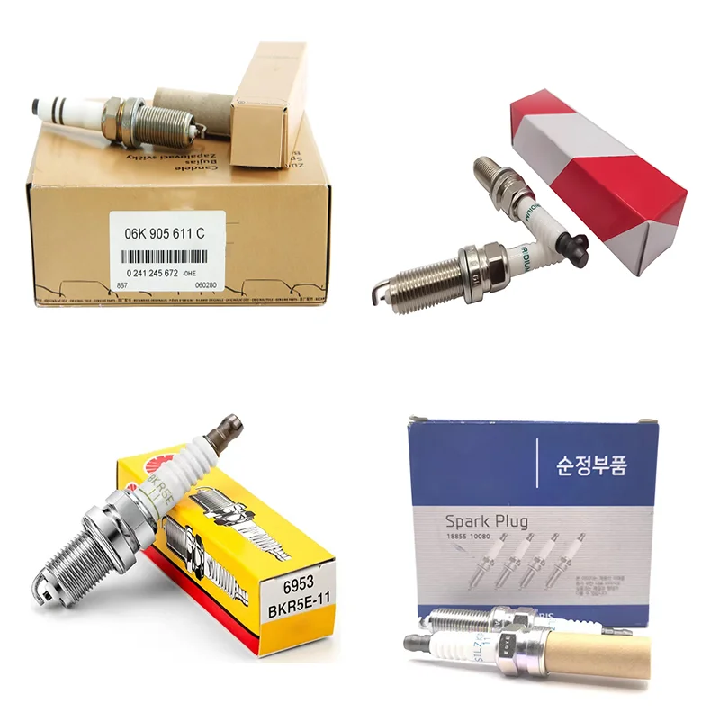 Wholesale Iridium Bujias Spark Plugs 90919-01253 2756 Bkr6e-11 1578 2262 Ixeh20tt 4711 04e905612 For Hyundai Nissan Toyota Vw